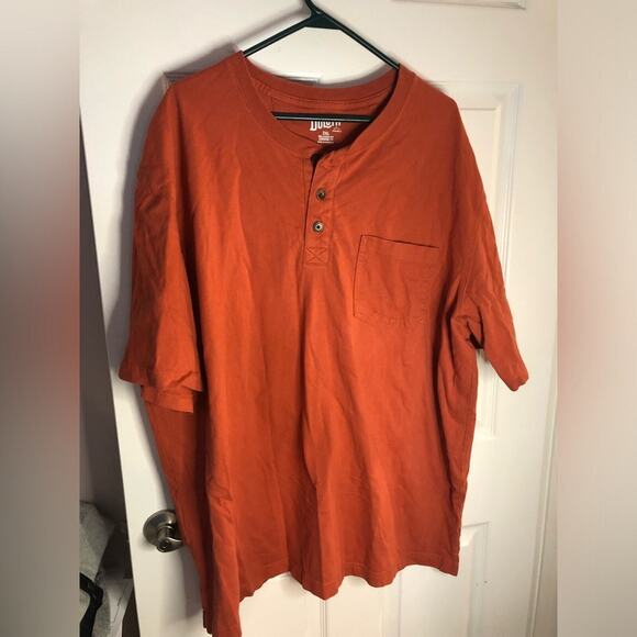 Duluth Trading Company Men’s 3 Button Henley Relaxed Fit Longtail Tee (2XL) - Picture 3 of 4